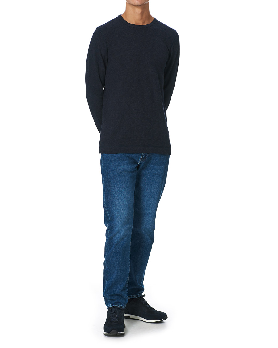 Herre | Gensere | BOSS ORANGE | BOSS Casual Tempest Sweater Dark Blue