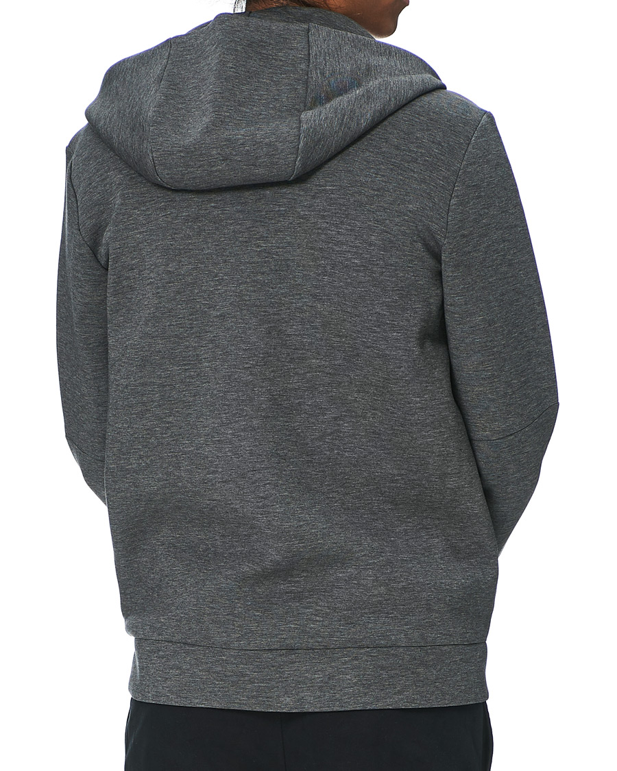 Herre | Gensere | BOSS GREEN | BOSS Athleisure Saggy Full Zip Hoodie Medium Grey