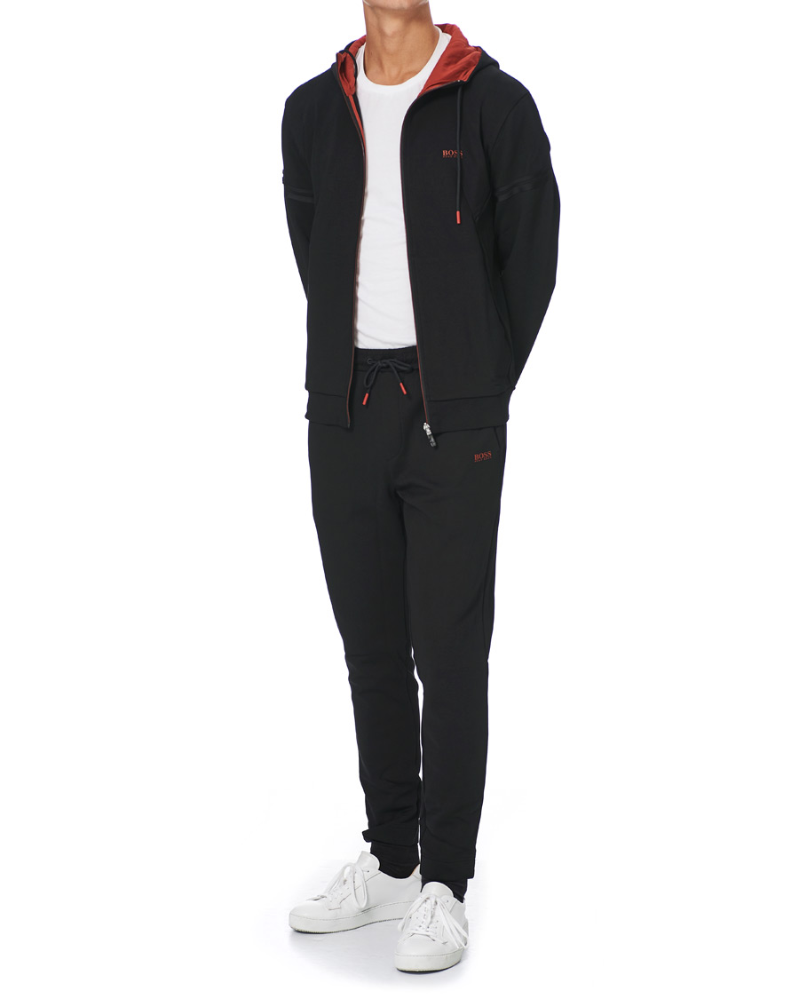 Herre | Gensere | BOSS GREEN | BOSS Athleisure Tracksuit Sweat Set Black