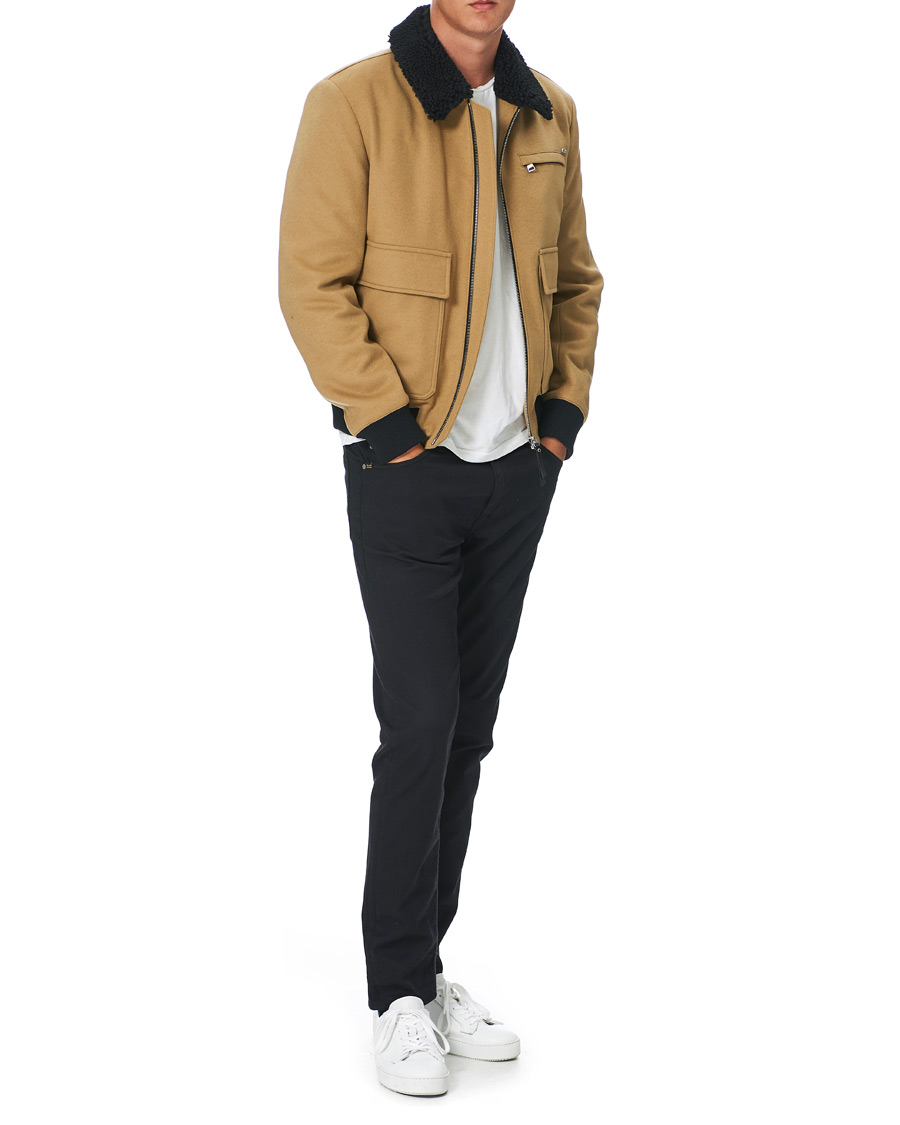 Herre | Jakker | HUGO | Bavi Shearling Jacket Medium Beige