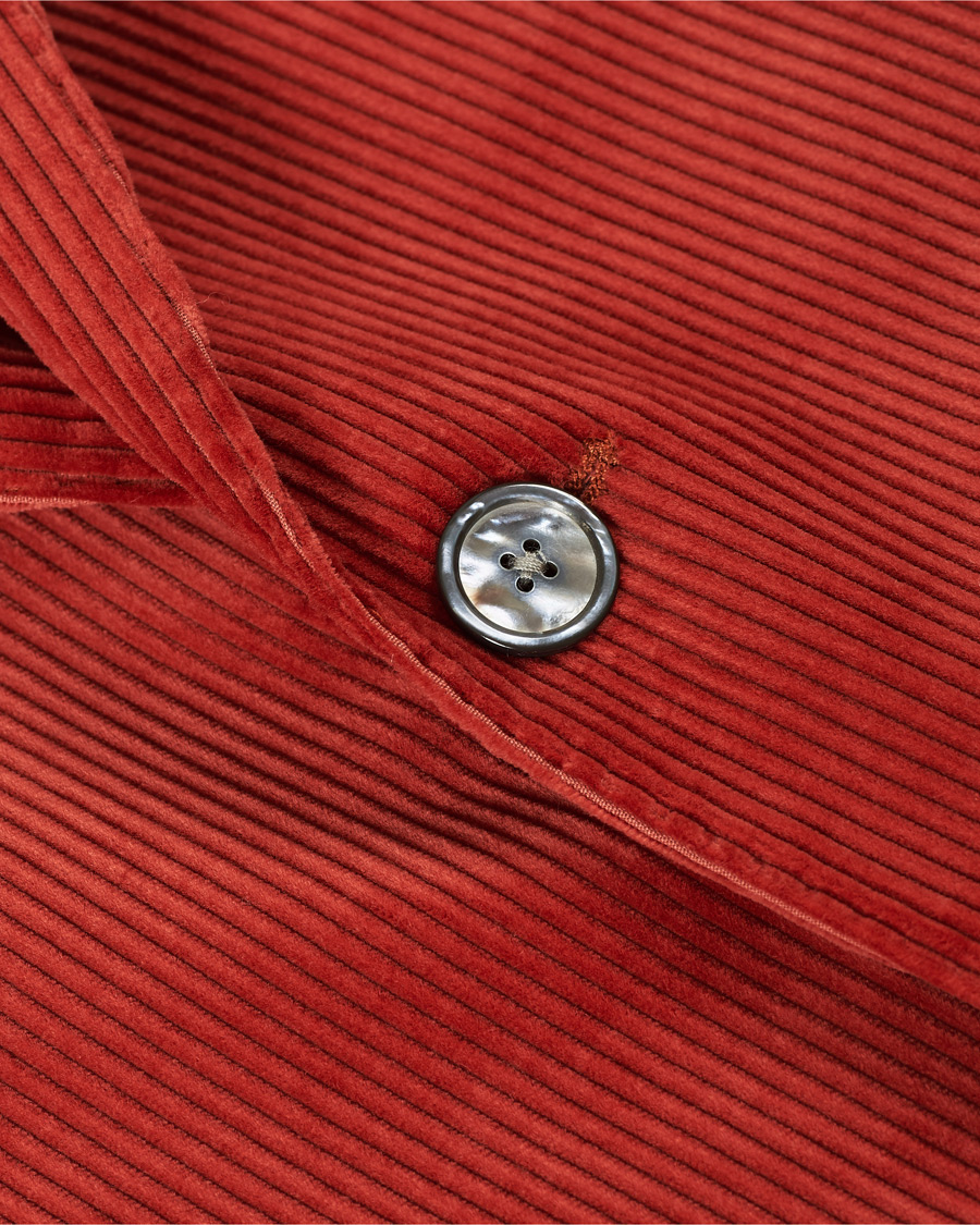 Herre | Dressjakker | BOSS BLACK | BOSS Hanry Corduroy Patch Pocket Blazer Medium Red
