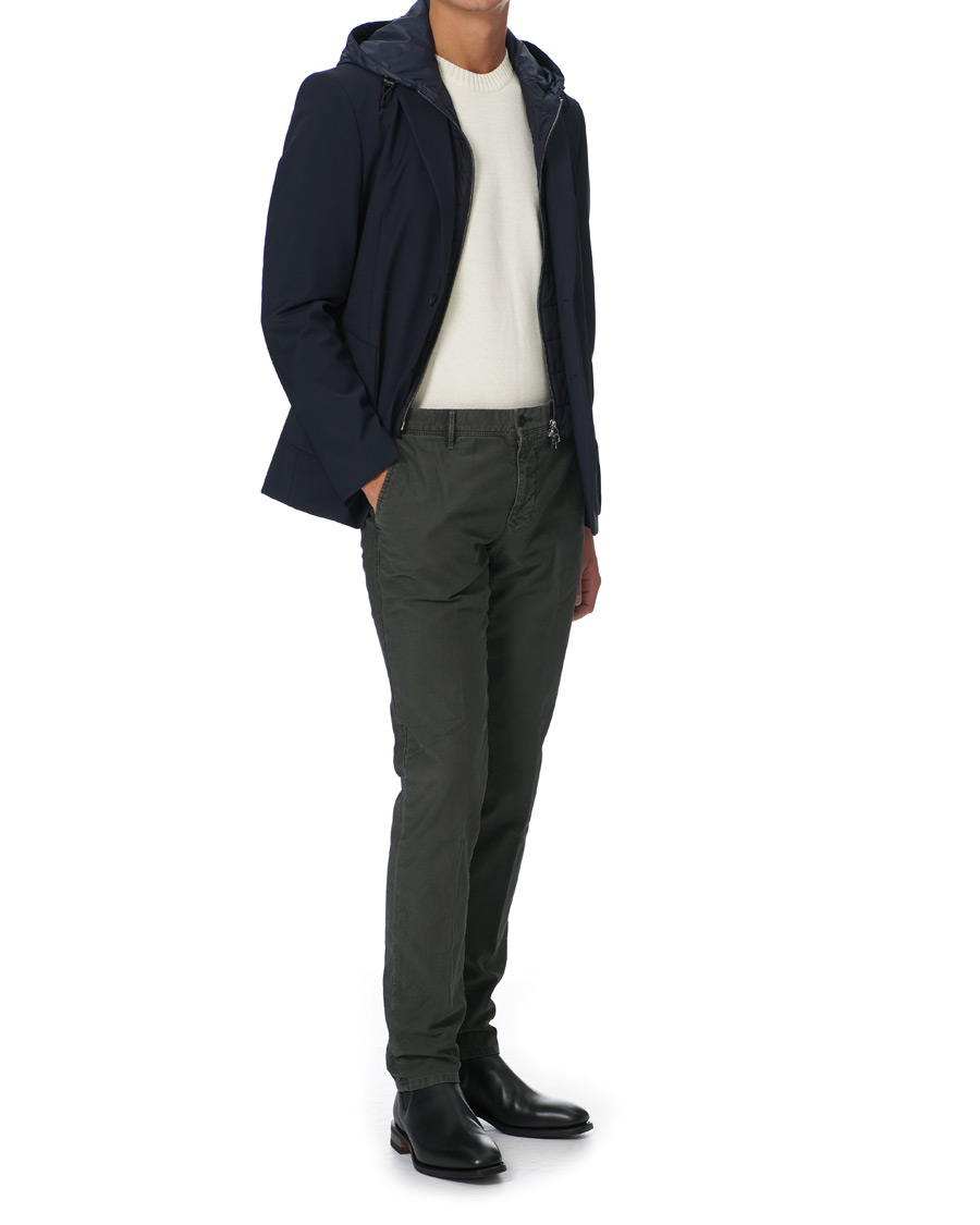 Herre | Jakker | BOSS BLACK | BOSS Hanry Hooded Blazer Jacket Dark Blue