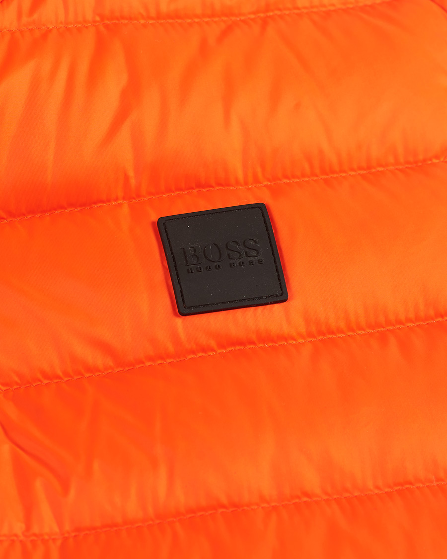 Herre | Jakker | BOSS BLACK | BOSS Chroma Down Vest Bright Orange