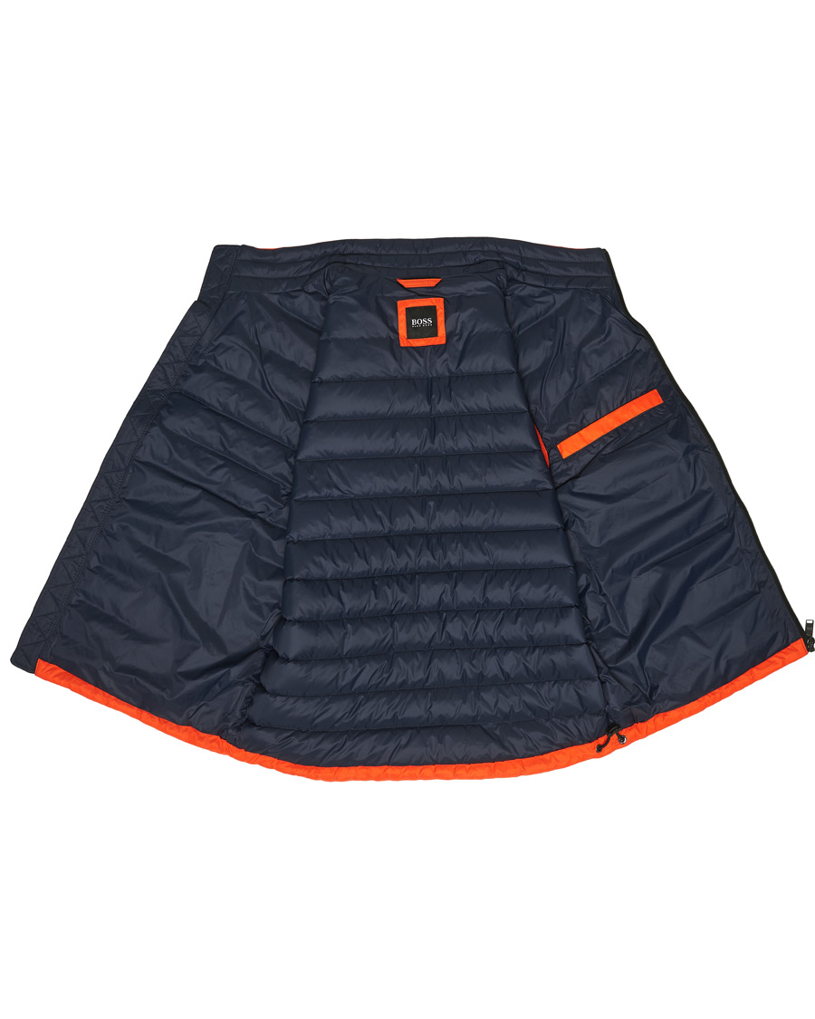 Herre | Jakker | BOSS BLACK | BOSS Chroma Down Vest Bright Orange