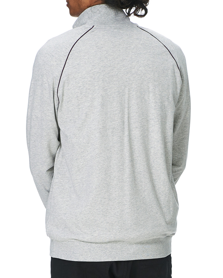 Herre | Gensere | BOSS BLACK | BOSS Mix & Match Full Zip Jacket Light Grey