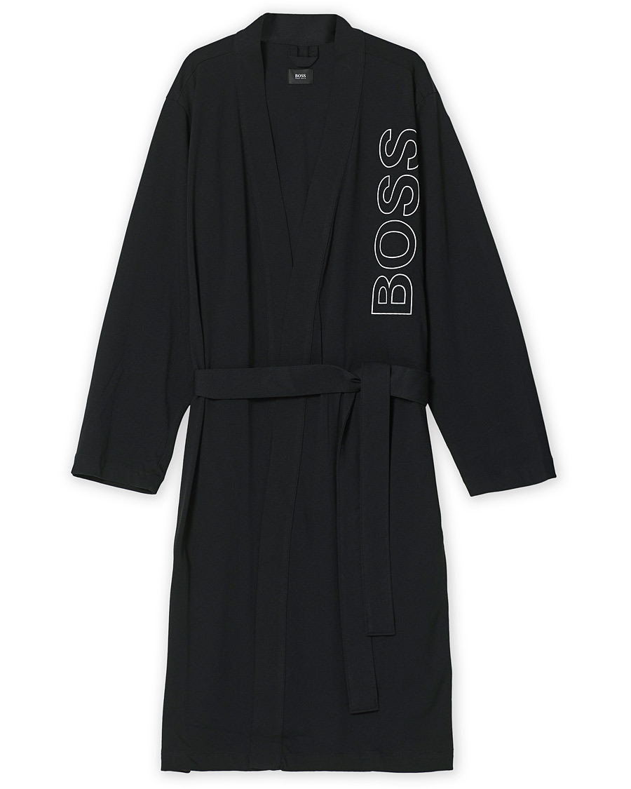 Herre | Morgenkåper | BOSS | Identity Kimono Black