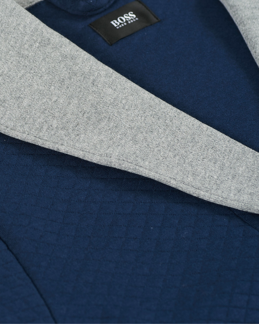 Herre | Pyjamaser og badekåper | BOSS BLACK | BOSS Limited Robe Dark Blue
