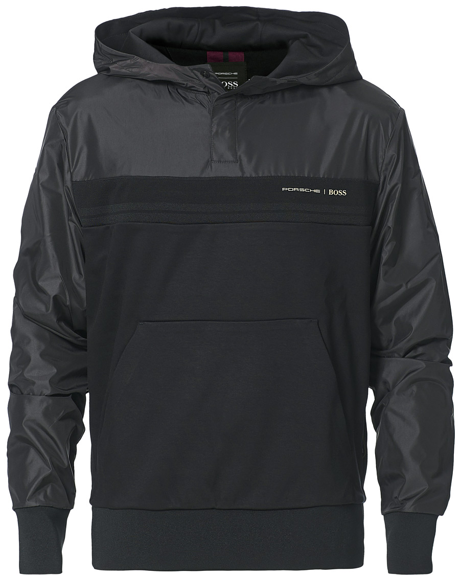 Herre | Gensere | BOSS BLACK | BOSS Porsche Capsule Seeger Block Hoodie Black