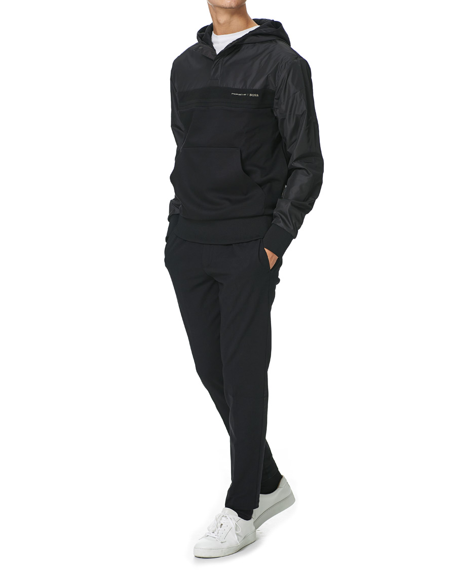 Herre | Gensere | BOSS BLACK | BOSS Porsche Capsule Seeger Block Hoodie Black