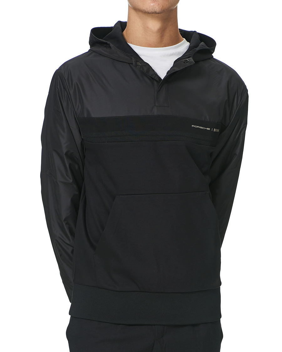 Herre | Gensere | BOSS BLACK | BOSS Porsche Capsule Seeger Block Hoodie Black