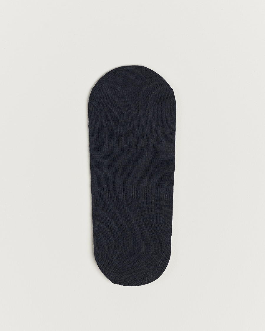 Herre | Sokker | Falke | Casual High Cut Sneaker Socks Dark Navy