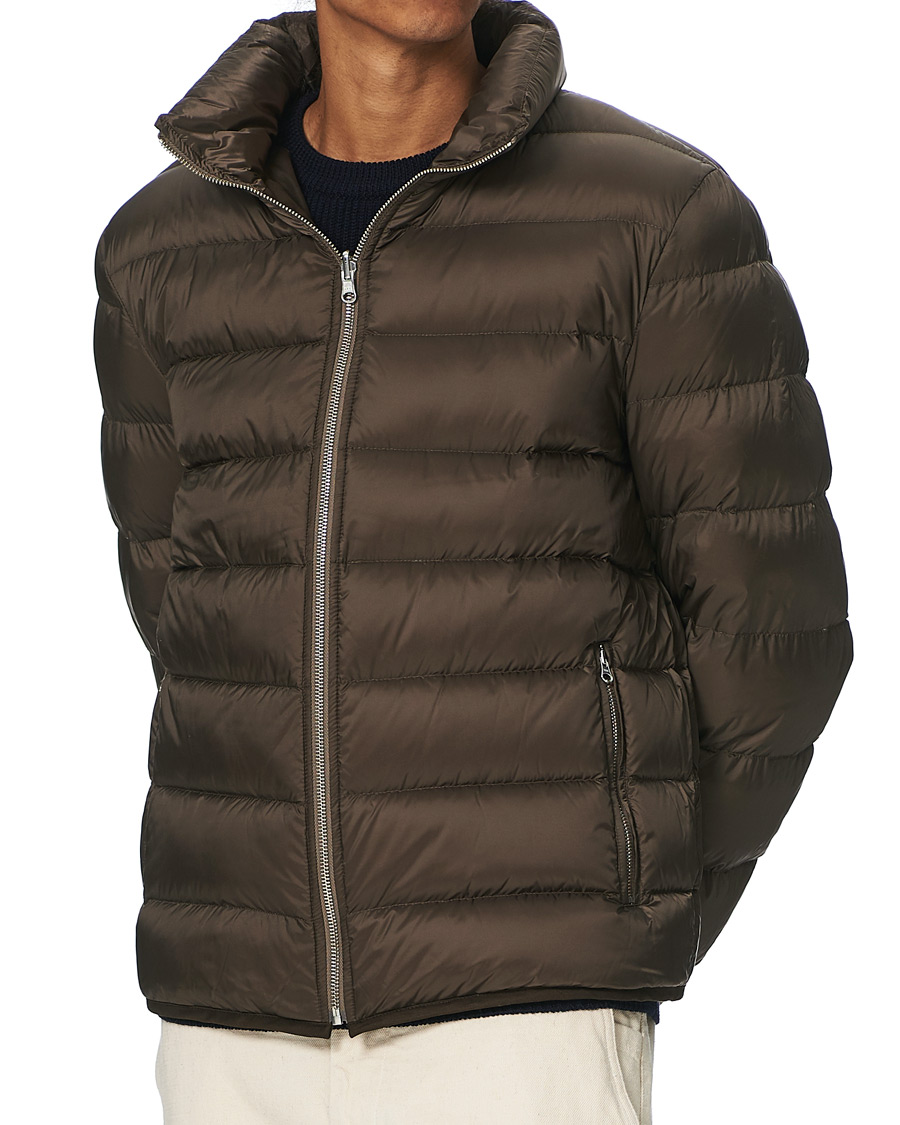 Herre | Jakker | Ten c | Down Liner With Pockets Brown
