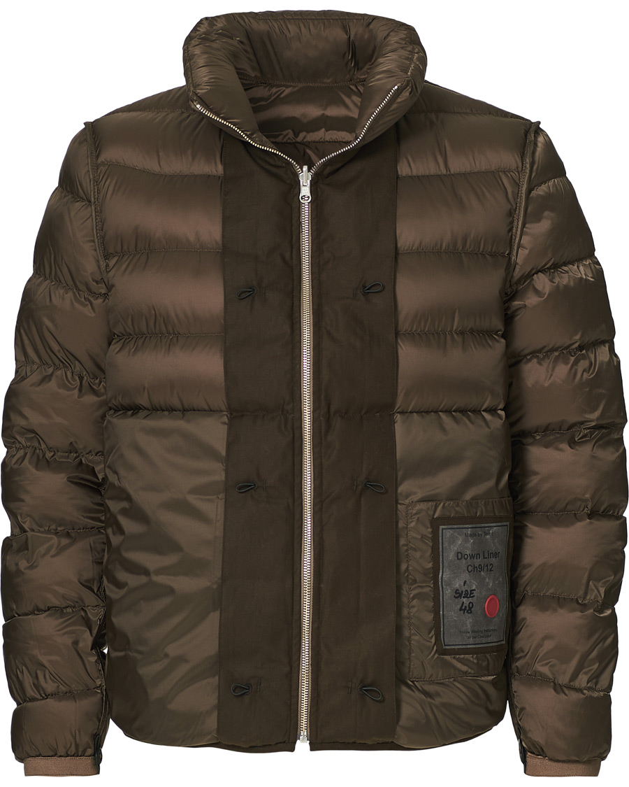 Herre | Jakker | Ten c | Down Liner With Pockets Brown