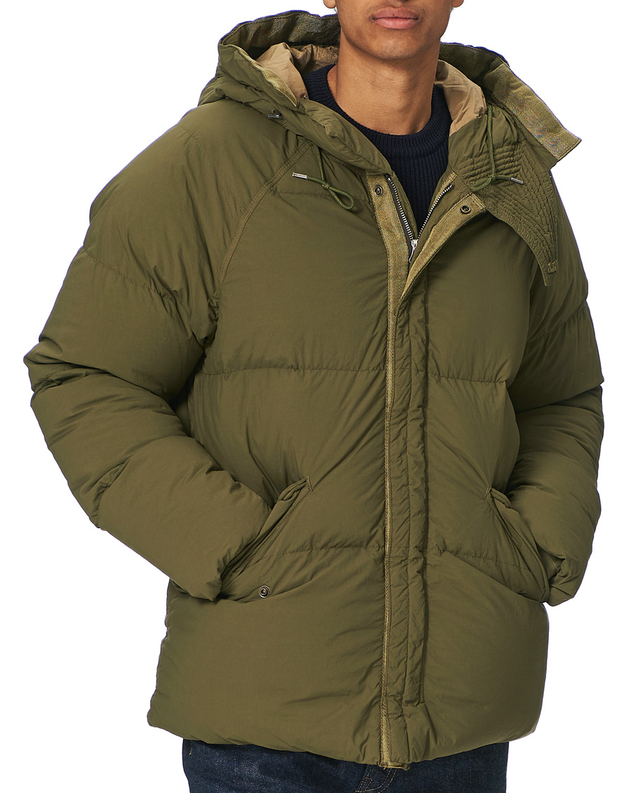 Herre | Jakker | Ten c | Artic Garment Dyed Down Jacket Olive