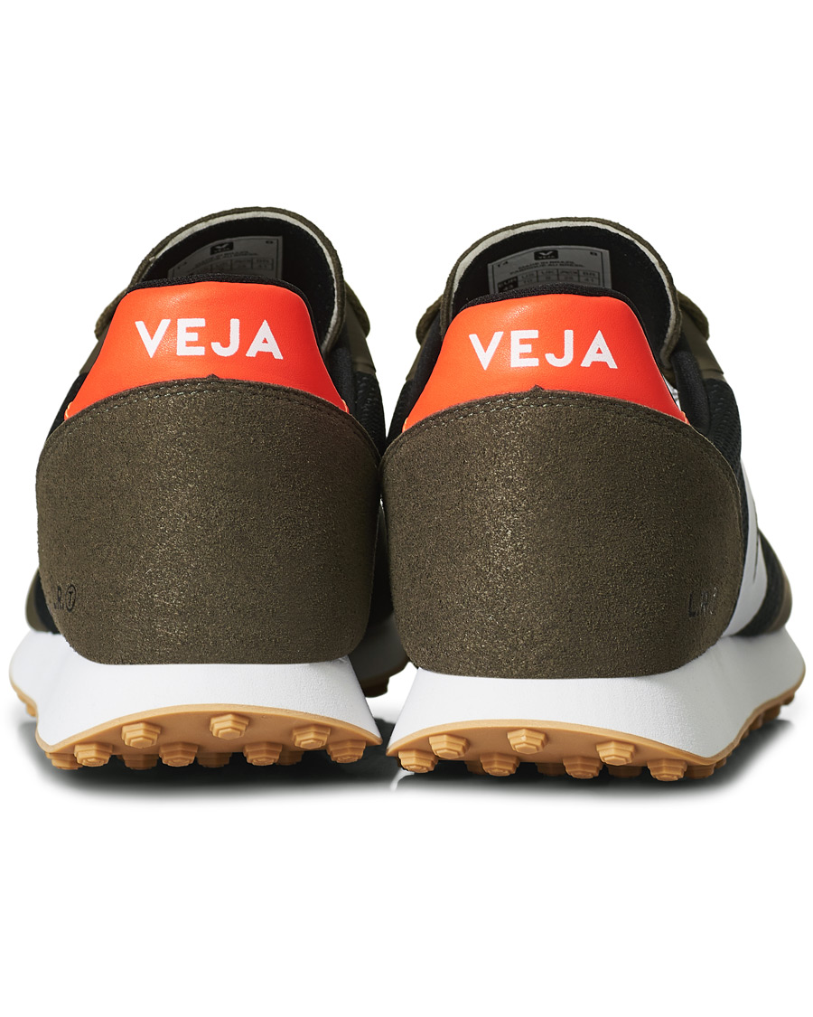 Herre | Veja SDU Vegan Running Sneaker Black/White/Khaki | Veja | SDU Vegan Running Sneaker Black/White/Khaki