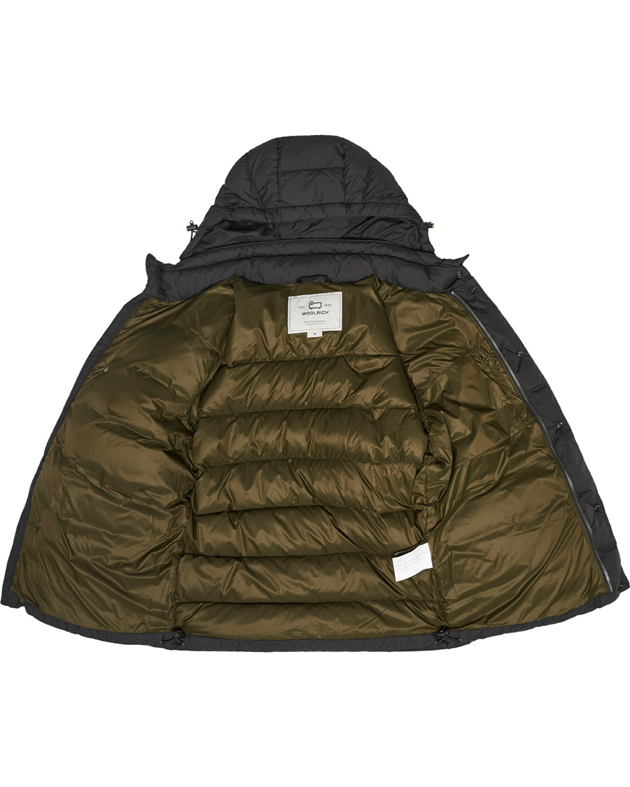 Herre | Jakker | Woolrich | Sierra Hooded Puffer Jacket Phantom
