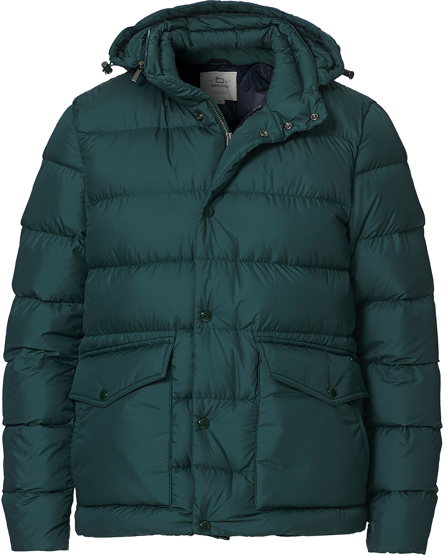 Herre | Jakker | Woolrich | Sierra Hooded Puffer Jacket Stand