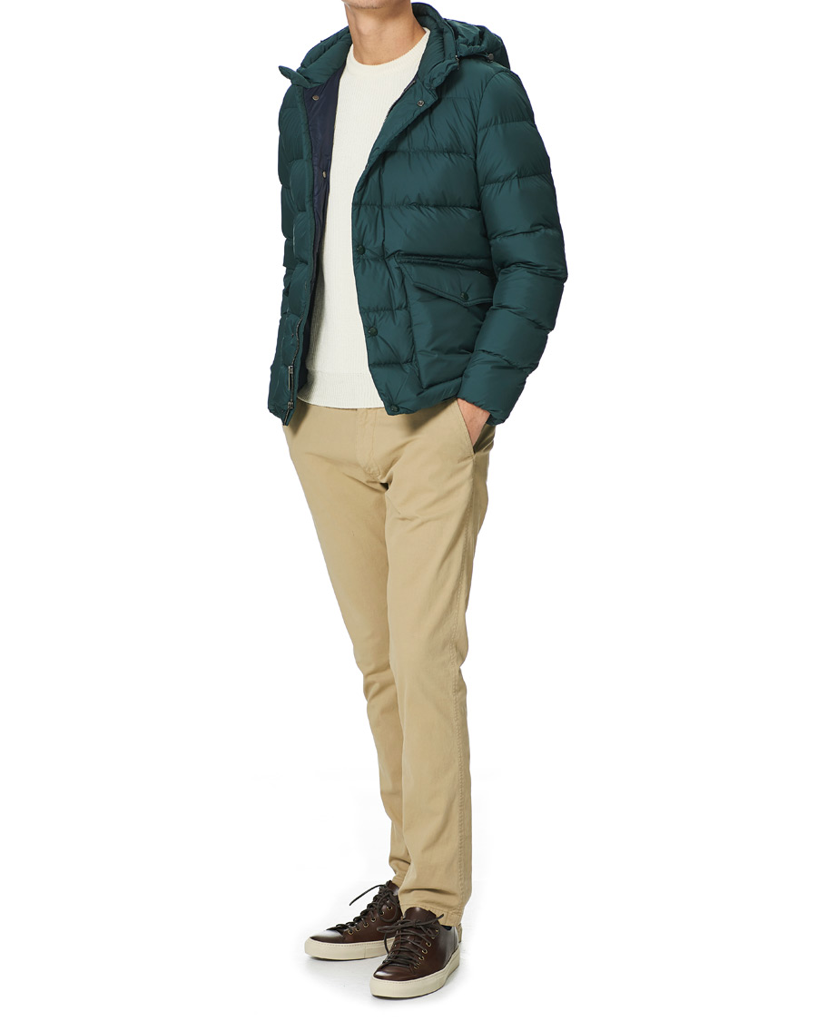 Herre | Jakker | Woolrich | Sierra Hooded Puffer Jacket Stand