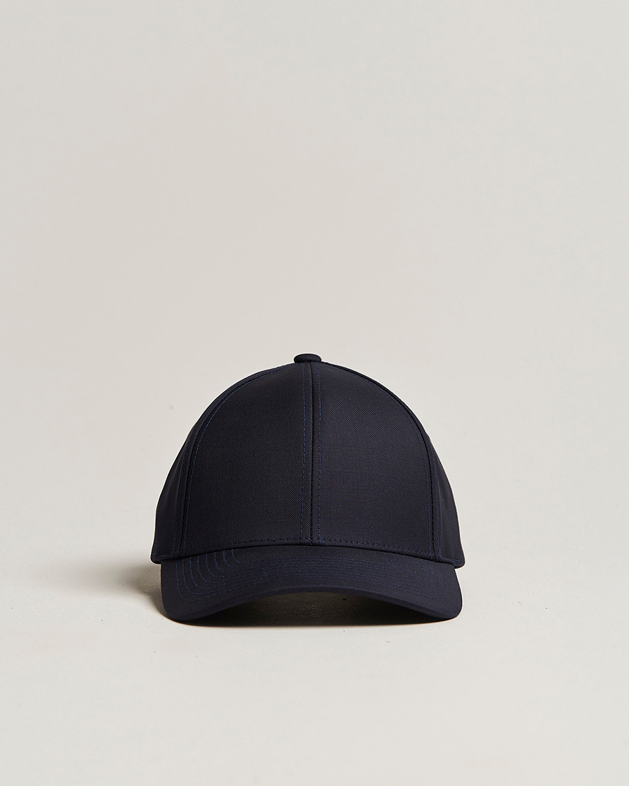 Herre | Varsity Headwear Wool Tech Baseball Cap Navy | Varsity Headwear | Wool Tech Baseball Cap Navy