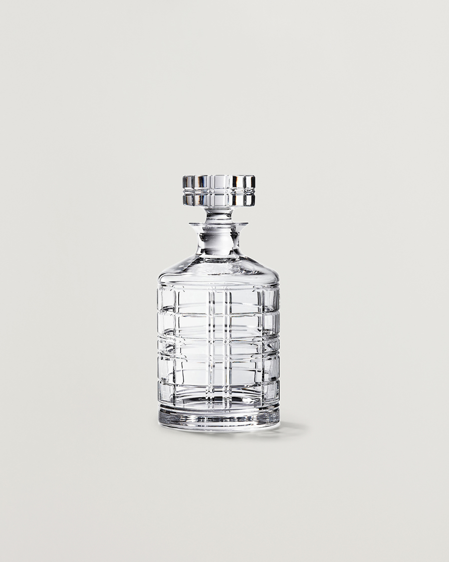 Herre | Til hjemmet | Ralph Lauren Home | Hudson Plaid Crystal Decanter Clear