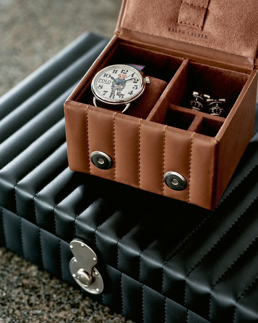 Herre | Julegavetips | Ralph Lauren Home | Cooper Leather Watch Box Black