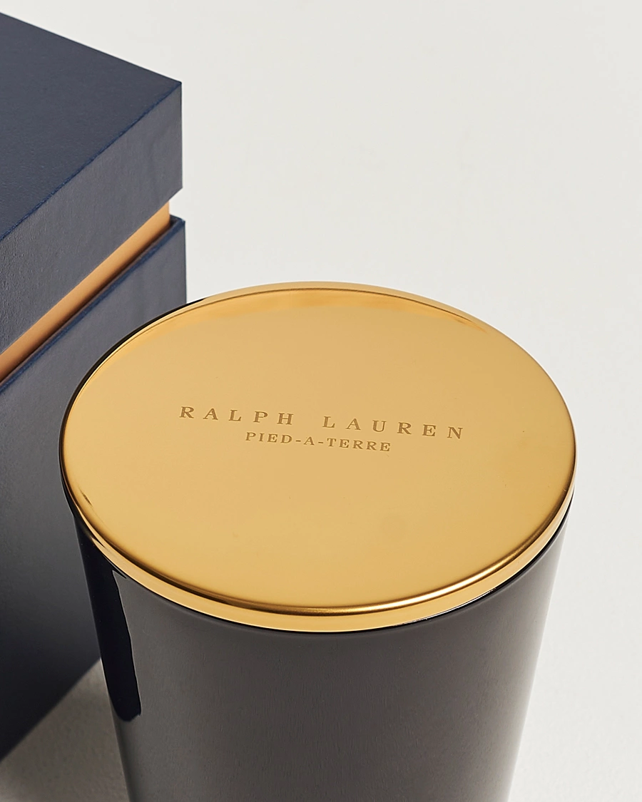 Herre | Loungewear-avdelingen | Ralph Lauren Home | Pied A Terre Single Wick Candle Navy/Gold