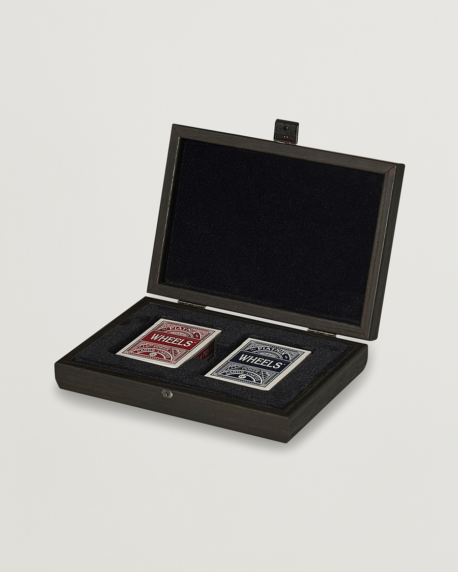 Herre | Manopoulos Wooden Card Case Black | Manopoulos | Wooden Card Case Black