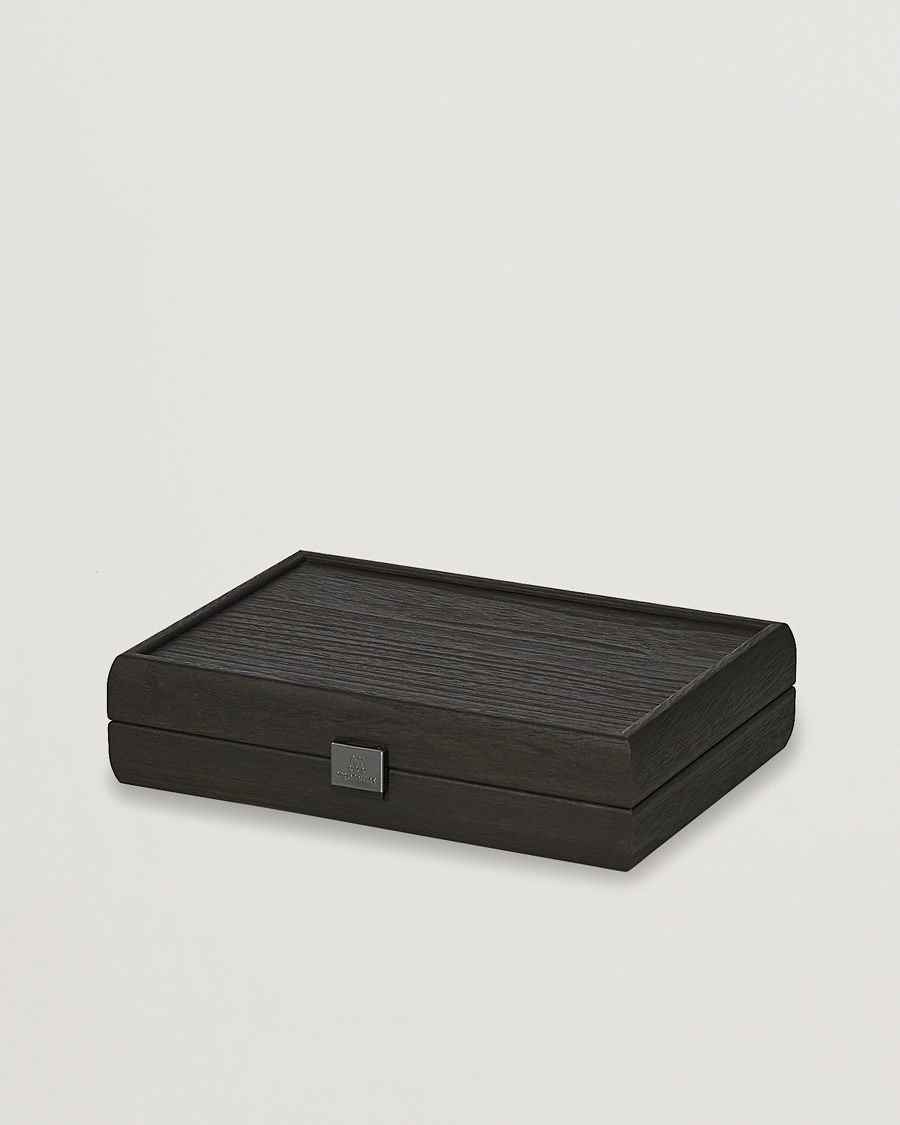 Herre | Manopoulos Wooden Card Case Black | Manopoulos | Wooden Card Case Black