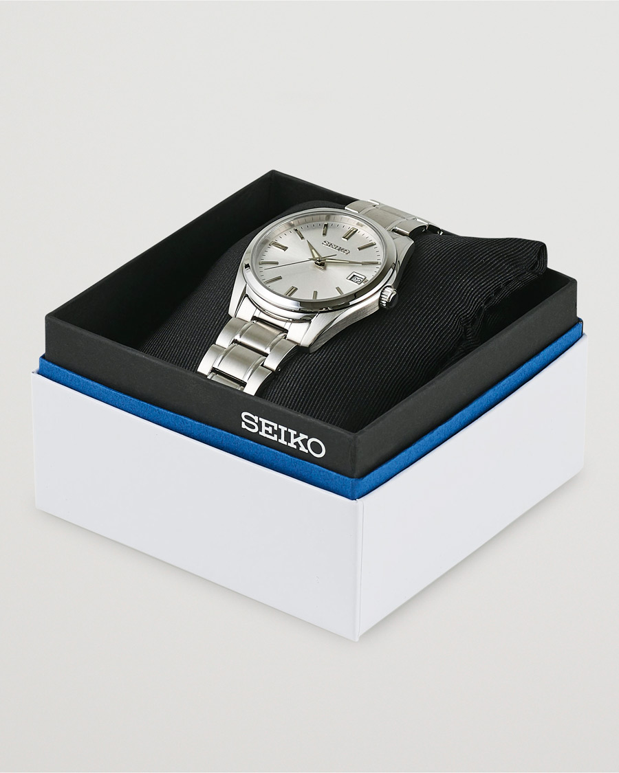 Herre | Seiko Sapphire 40mm Steel Silver Dial | Seiko | Sapphire 40mm Steel Silver Dial