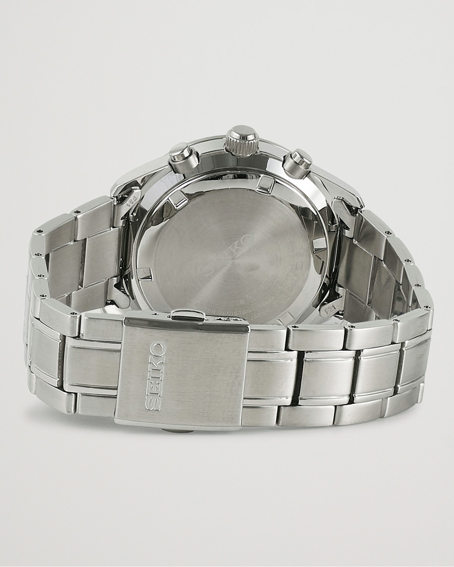 Herre | Seiko Chronograph 42mm Steel Blue Dial | Seiko | Chronograph 42mm Steel Blue Dial