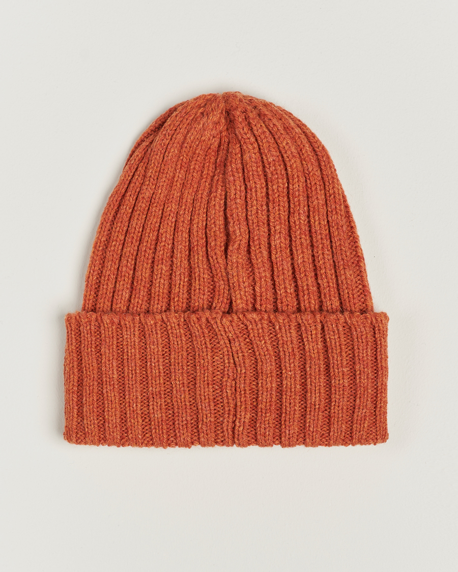Herre | BEAMS PLUS Wool Watch Cap Orange | BEAMS PLUS | Wool Watch Cap Orange