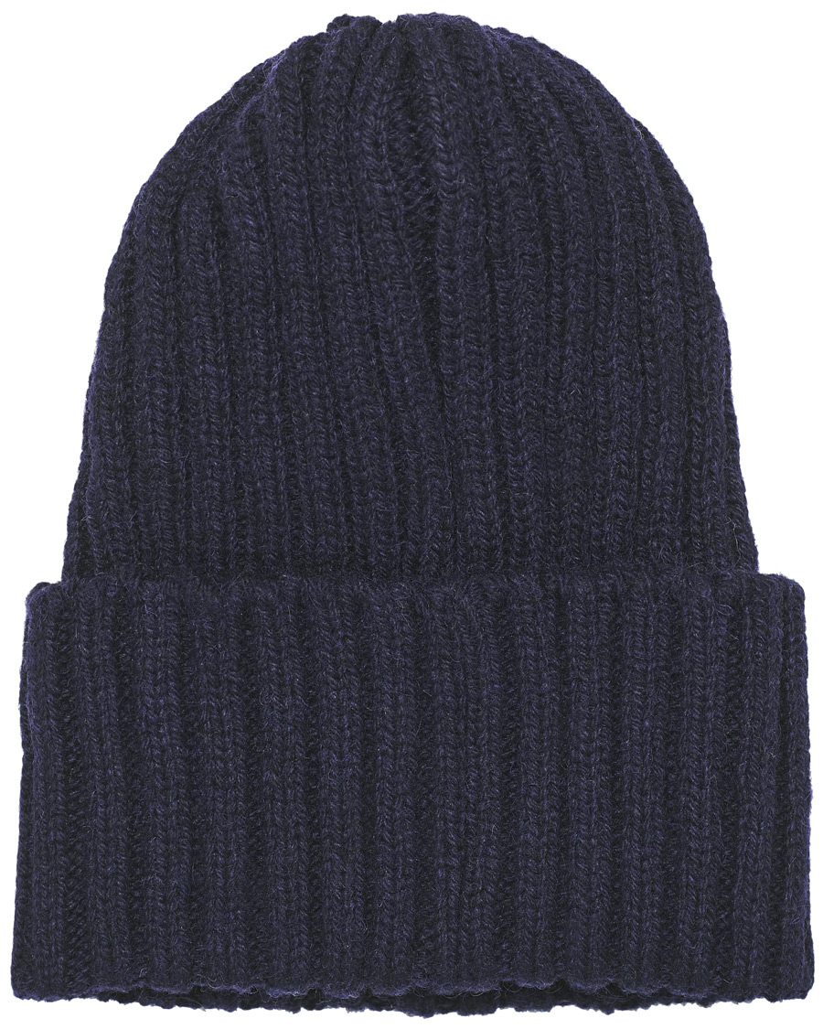 Herre | BEAMS PLUS Wool Watch Cap Navy | BEAMS PLUS | Wool Watch Cap Navy