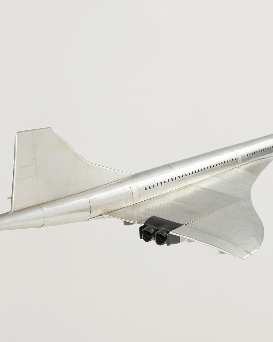 Herre | Pyntegjenstander | Authentic Models | Concorde Aluminum Airplane Silver