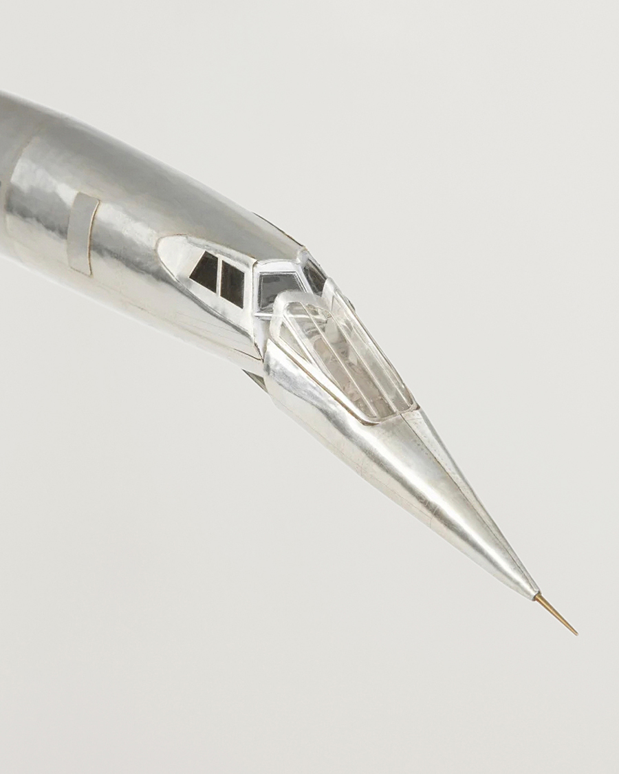 Herre | | Authentic Models | Concorde Aluminum Airplane Silver