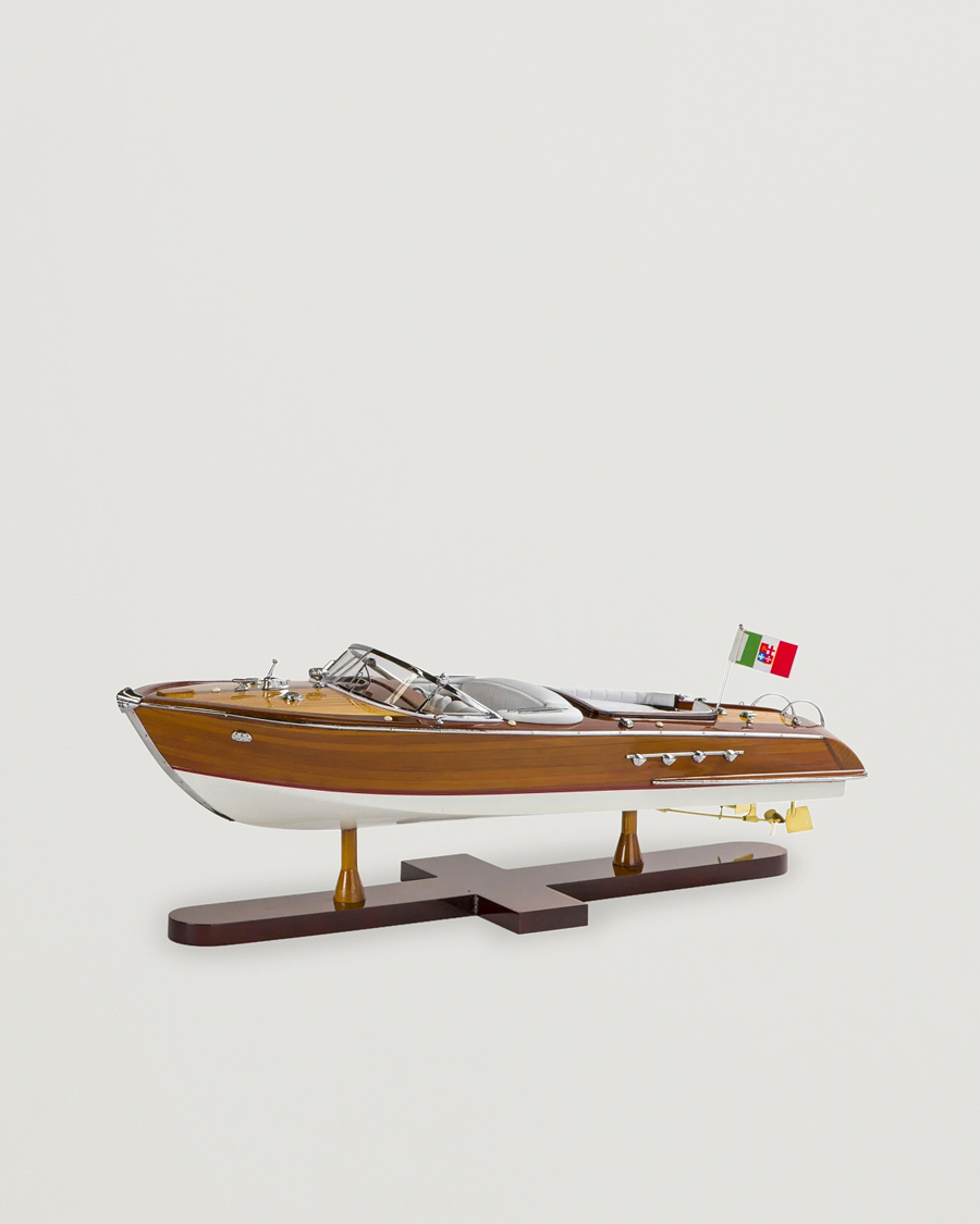 Herre | Pyntegjenstander | Authentic Models | Aquarama Wood Boat