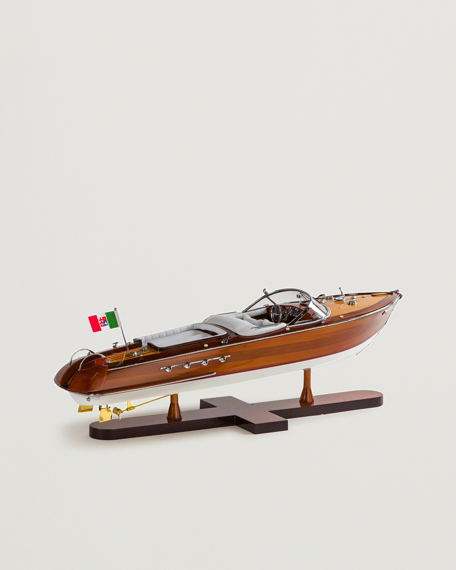 Herre | Pyntegjenstander | Authentic Models | Aquarama Wood Boat