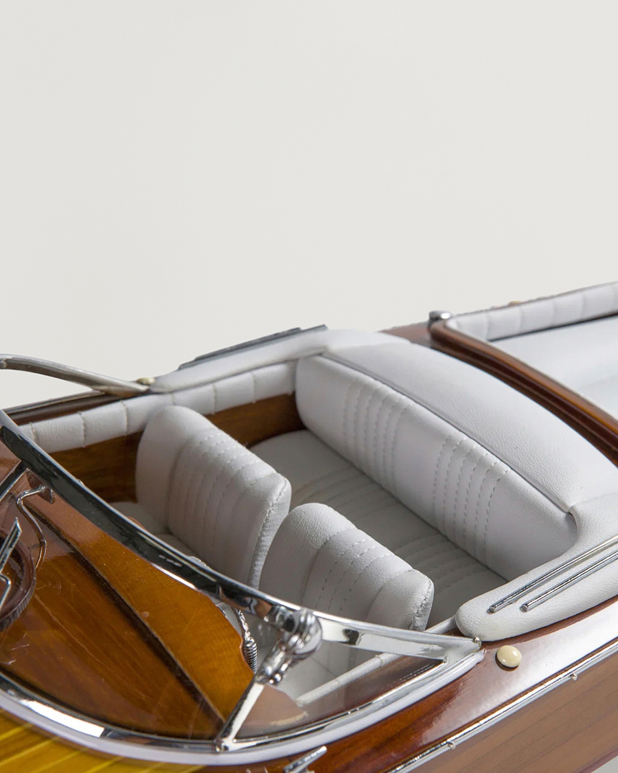 Herre | Pyntegjenstander | Authentic Models | Aquarama Wood Boat