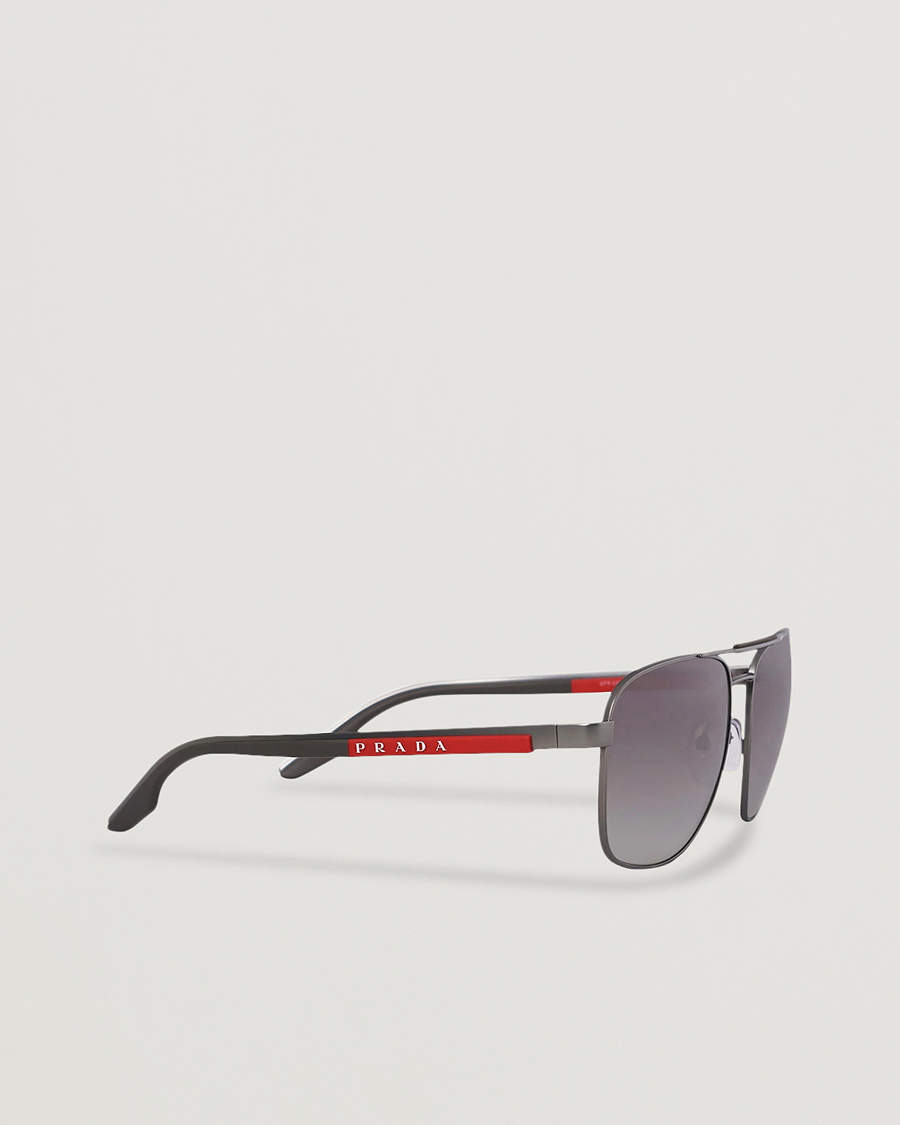 Herre | Prada Linea Rossa | Prada Linea Rossa | 0PS 53XS Sunglasses Silver