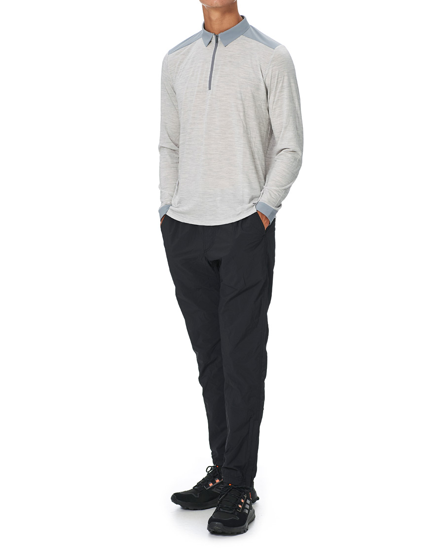 Herre | Gensere | Arc'teryx Veilance | Frame Long Sleeve Polo Light Grey Heather