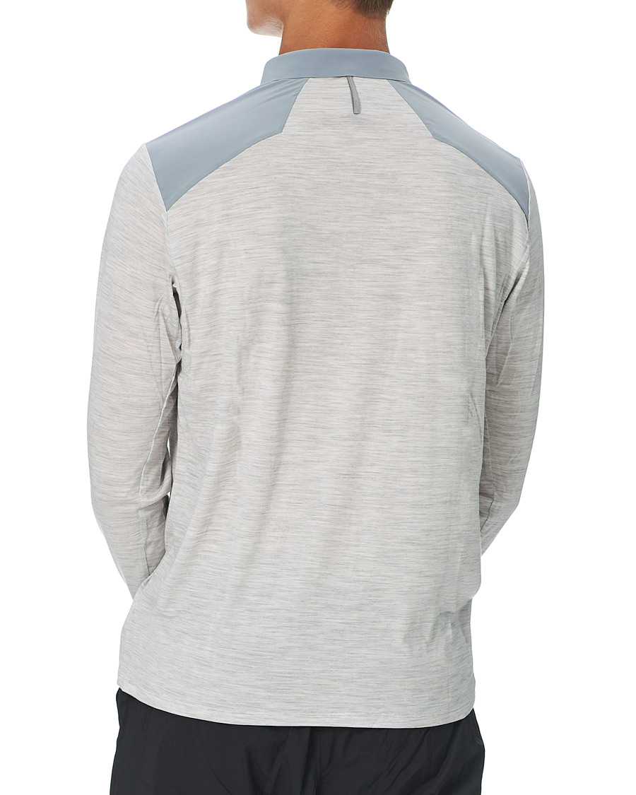 Herre | Gensere | Arc'teryx Veilance | Frame Long Sleeve Polo Light Grey Heather