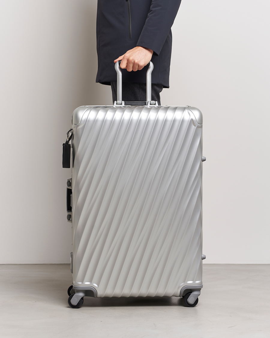 Men | Accessories | TUMI | Extended Trip Aluminum Packing Case Silver