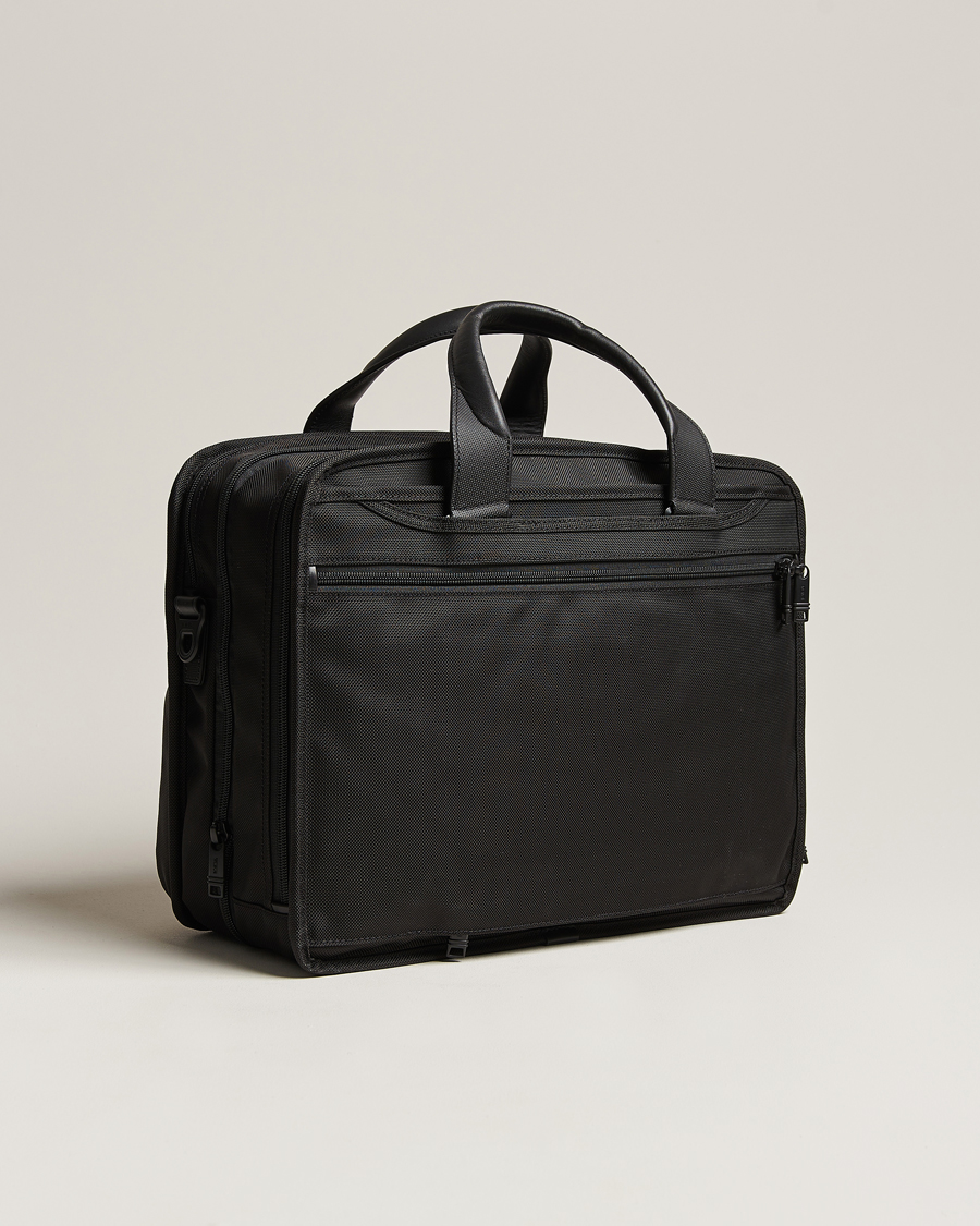 Men | Accessories | TUMI | Alpha 3 Expandable Organizer Laptop Brief Black