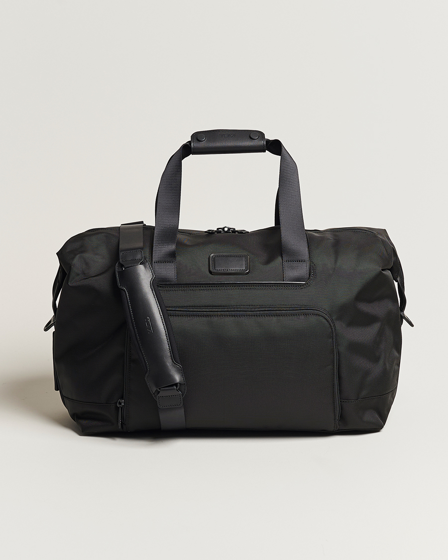 Herre | TUMI Alpha 3 Double Expansion Satchel Black | TUMI | Alpha 3 Double Expansion Satchel Black