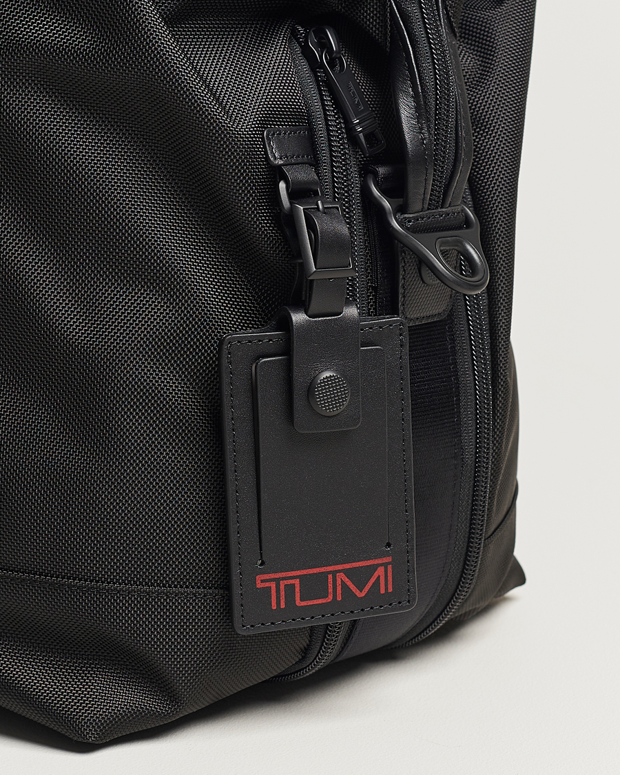 Herre | TUMI Alpha 3 Double Expansion Satchel Black | TUMI | Alpha 3 Double Expansion Satchel Black