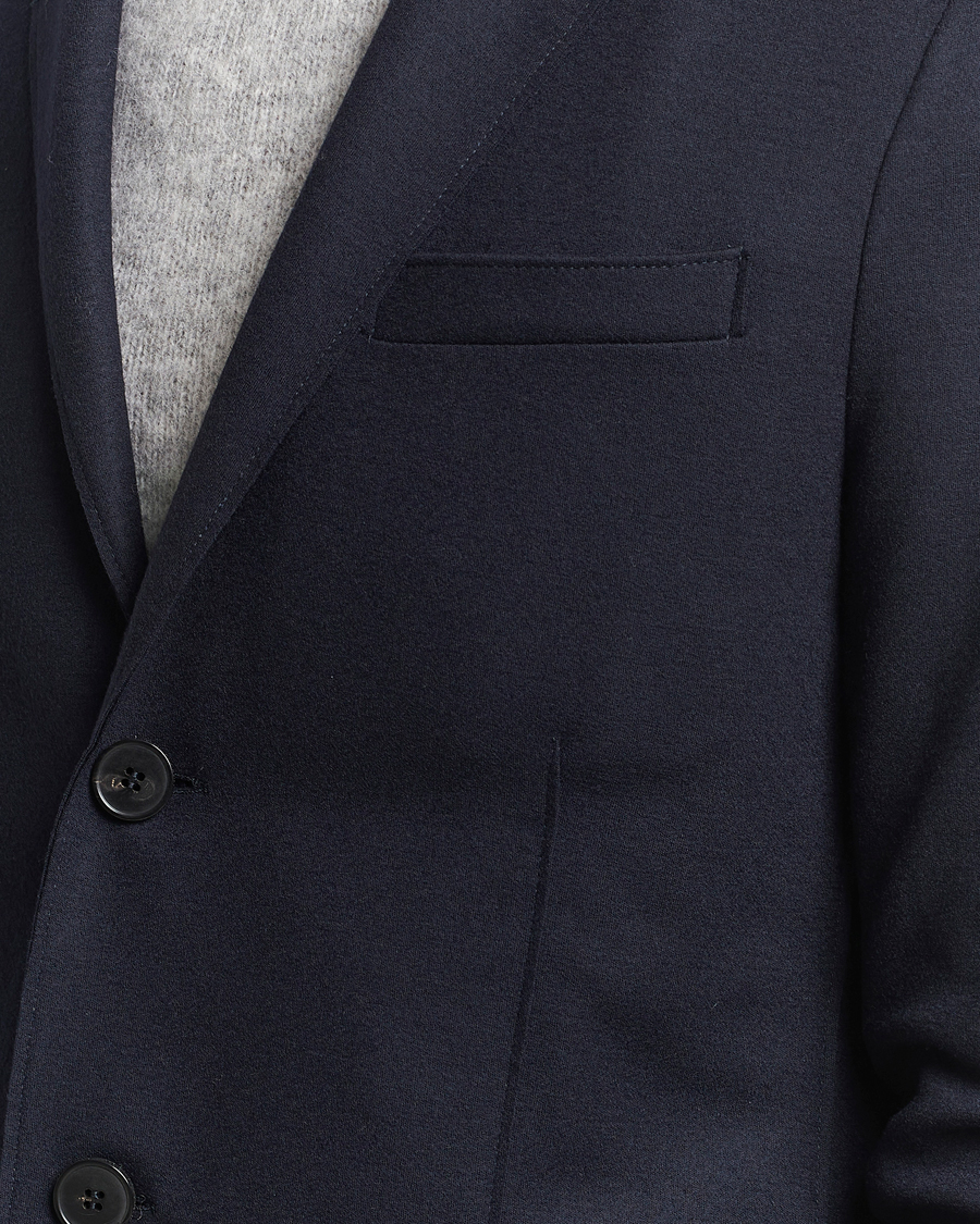 Herre | Dressjakker | Harris Wharf London | Two Button Vented Superfine Merino Blazer Navy
