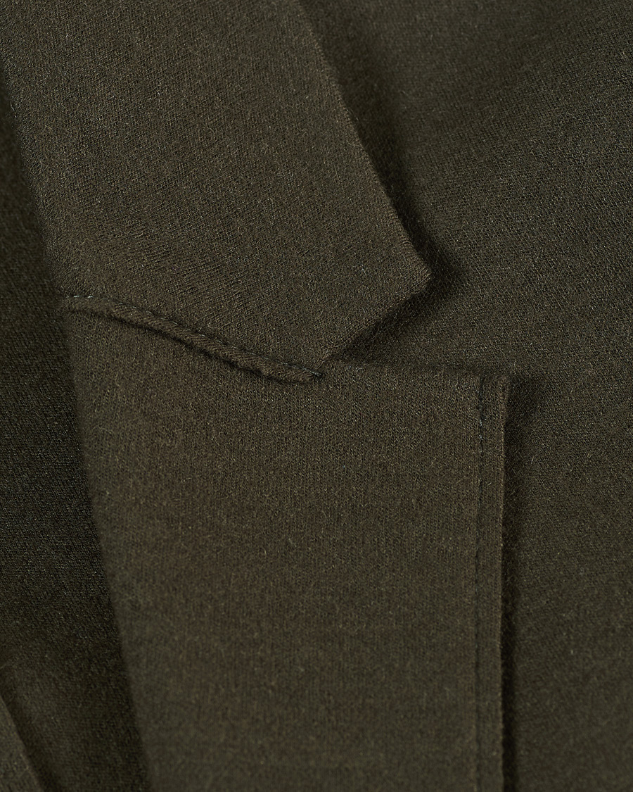 Herre | Dressjakker | Harris Wharf London | Two Button Vented Superfine Merino Blazer Moss Green