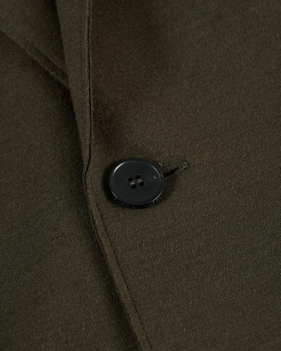 Herre | Dressjakker | Harris Wharf London | Two Button Vented Superfine Merino Blazer Moss Green