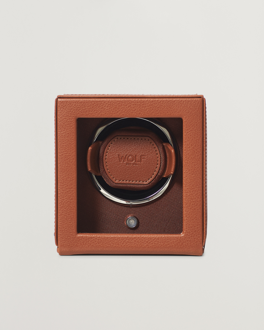 Herre |  | WOLF | Cub Single Winder With Cover Cognac
