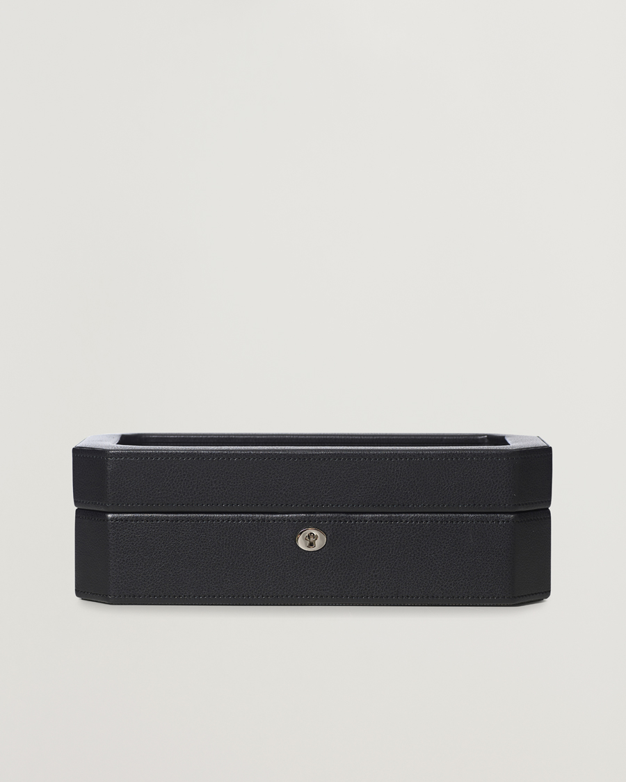 Herre | Lifestyle | WOLF | Windsor 5 Piece Watch Box Black/Grey