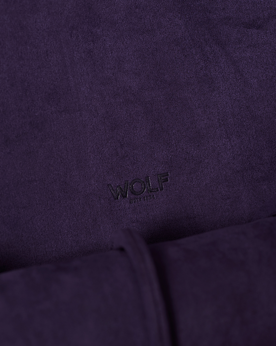 Herre | Klokke- og smykkeskrin | WOLF | Blake Triple Watch Roll Black/Purple